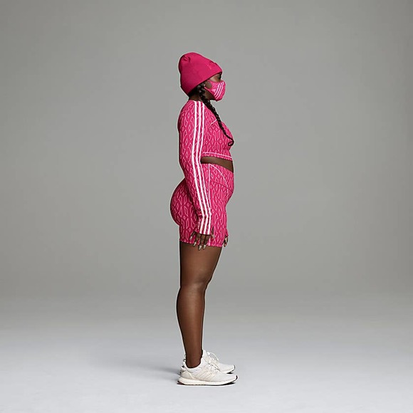 NWT Beyonce Adidas Ivy Park Monogram Short Size 2X - Picture 3 of 5